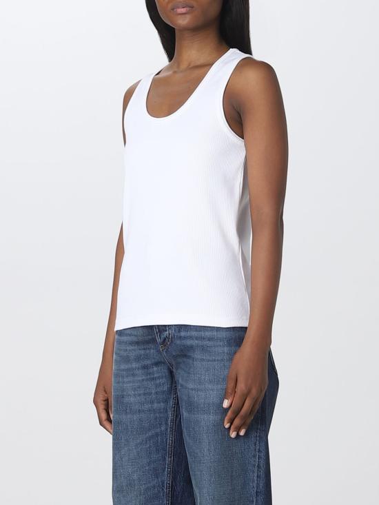  보테가베네타 민소매 티셔츠 715043V2I50 9071 White - BOTTEGA VENETA