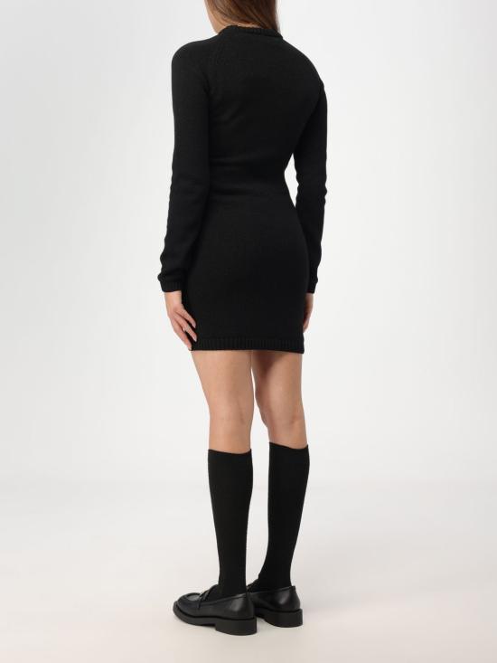 25FW 키아라 페라그니 숏 원피스 75CBOM05CMA05 899 Black - CHIARA FERRAGNI