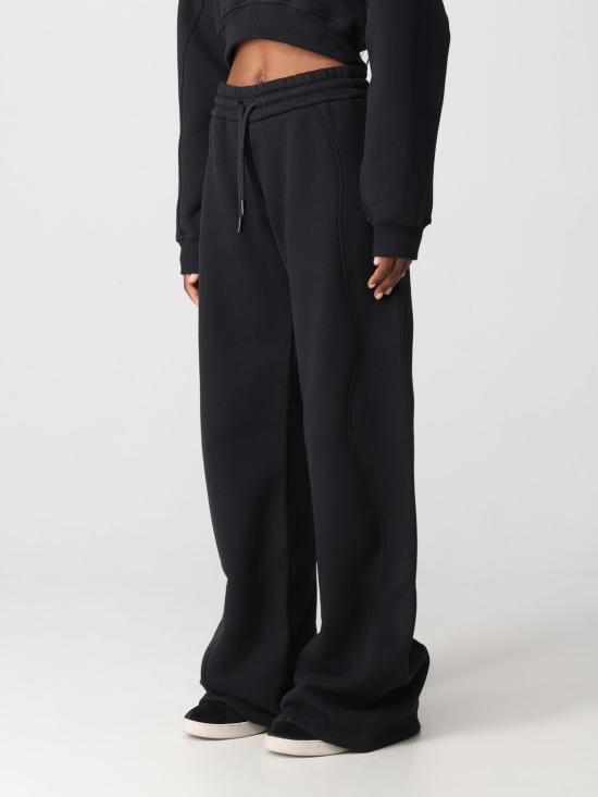 25FW 오프화이트 트레이닝/조거 팬츠 OWCH020F23JER001 1000 Black - OFF WHITE