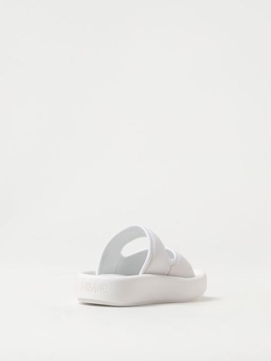 25FW [키즈] MM6 메종마르지엘라 샌들 77541 2 White - MM6 MAISON MARGIELA