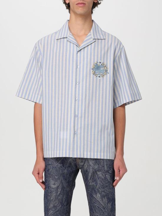  에트로 반팔 셔츠 MRIC001599TR522 S8451 Multicolor