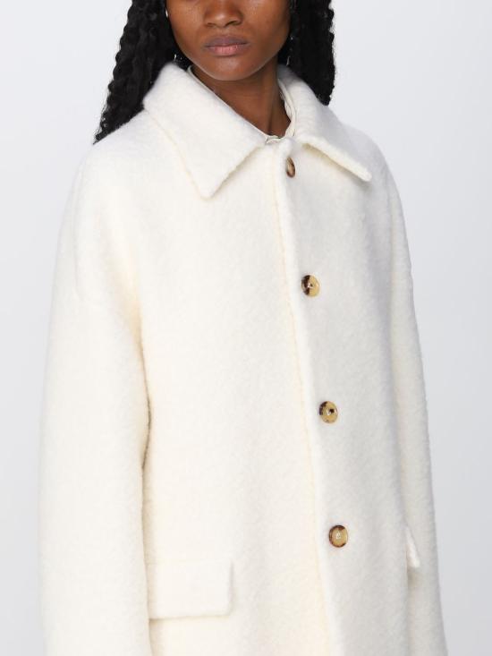  보테가베네타 코트 709034V25G0 9000 White - BOTTEGA VENETA