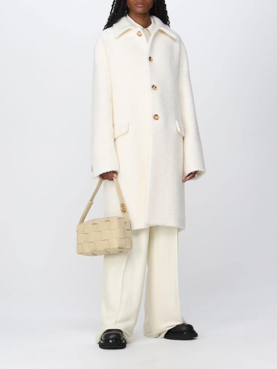  보테가베네타 코트 709034V25G0 9000 White - BOTTEGA VENETA