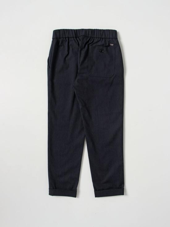 25FW [키즈] 엠포리오 아르마니 스트레이트 팬츠 6L4PL34N6JZ F906 Blue 1 - EMPORIO ARMANI