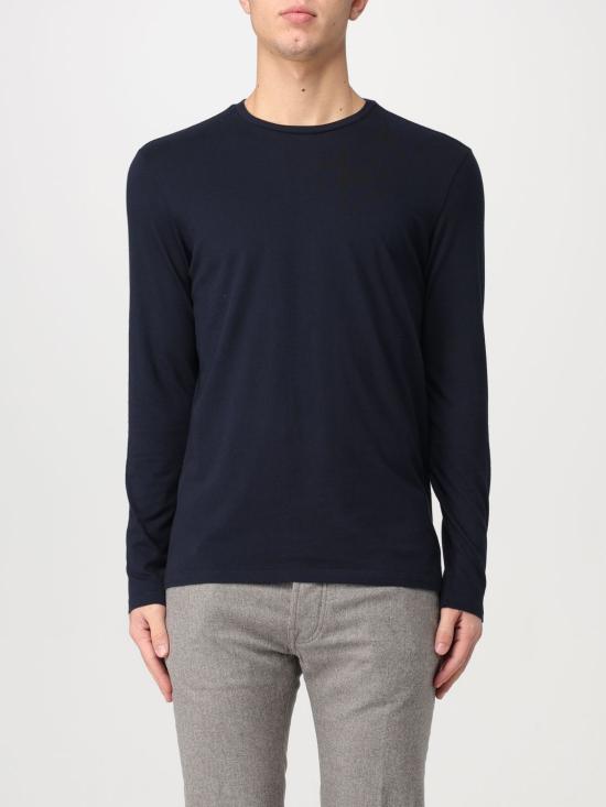  마제스틱필라쳐 긴팔 티셔츠 W23M007HTS023 003 Blue 1