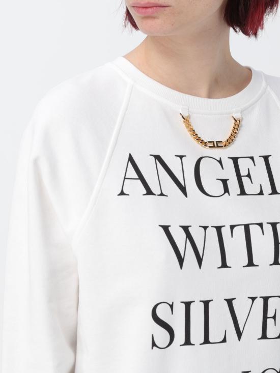  엘리자베타프랜치 스웨터 MD006 360 Ivory - ELISABETTA FRANCHI