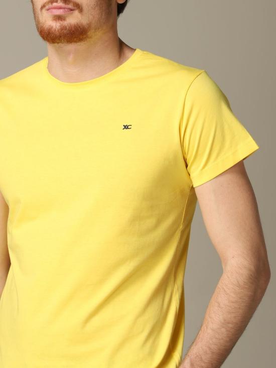  엑스씨 반팔 티셔츠 T SHIRT M GIALLO PASTELLO Yellow - XC