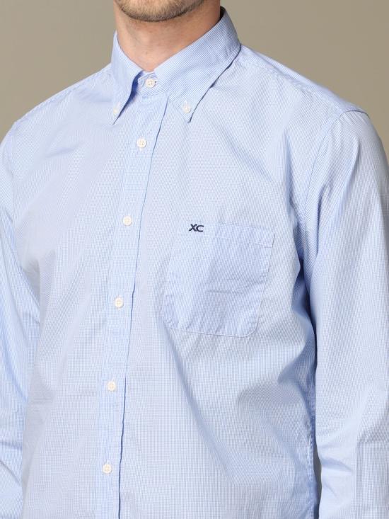  엑스씨 긴팔 셔츠 DP3L XD C069 617 Gnawed Blue 1 - XC