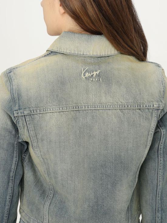 겐조 데님 자켓 FE52DV2456I7 DY Grey - KENZO