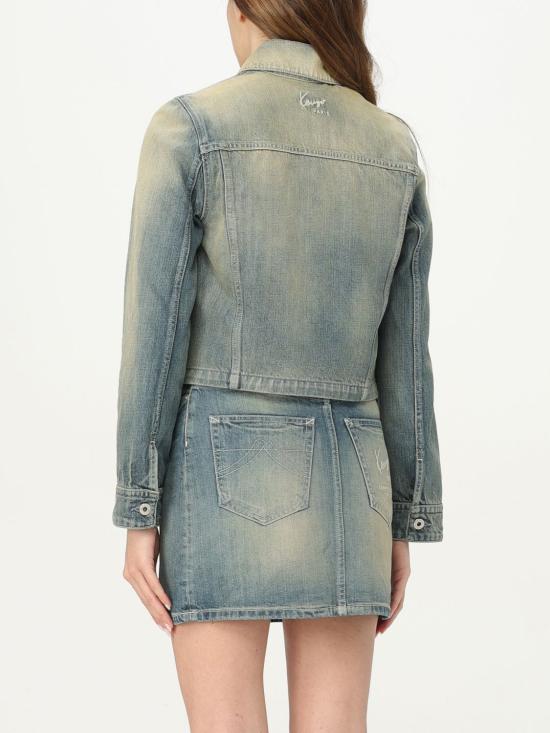  겐조 데님 자켓 FE52DV2456I7 DY Grey - KENZO