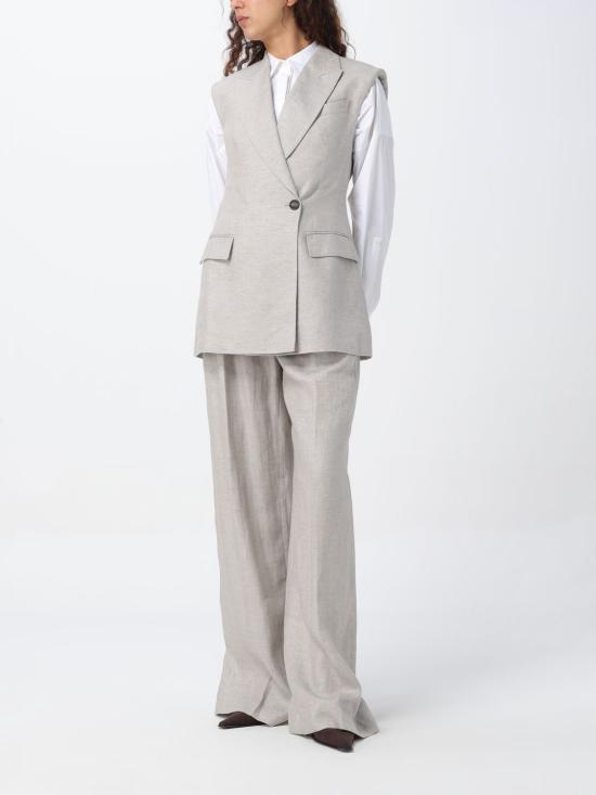  브루넬로 쿠치넬리 베스트 MH5672006 C011 Grey - BRUNELLO CUCINELLI