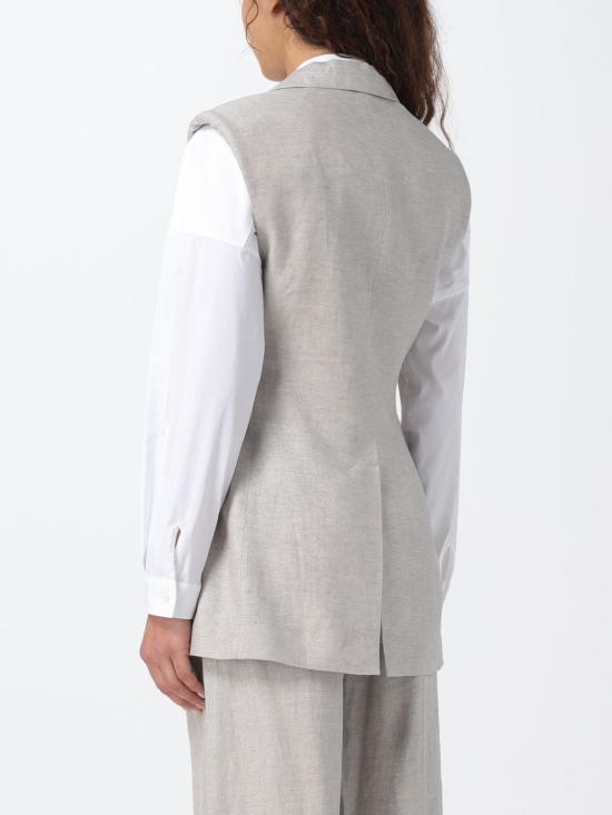  브루넬로 쿠치넬리 베스트 MH5672006 C011 Grey - BRUNELLO CUCINELLI