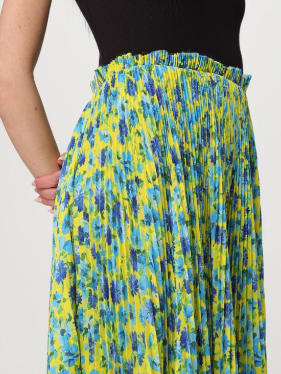  발렌시아가 롱 원피스 790644 TQL29 5011 Green - BALENCIAGA