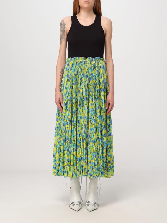  발렌시아가 롱 원피스 790644 TQL29 5011 Green