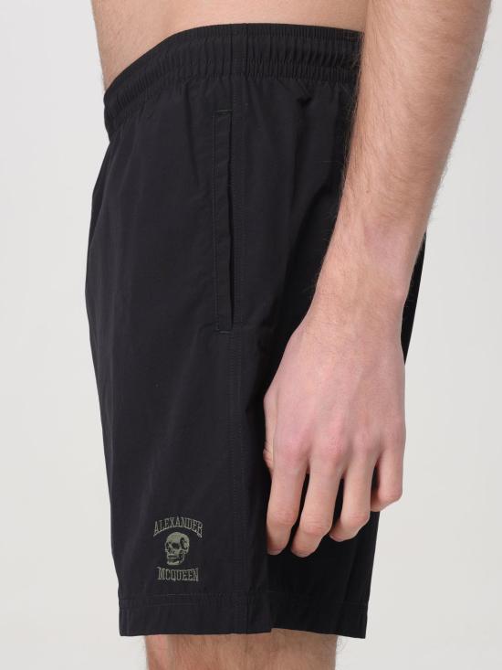 25FW 알렉산더 맥퀸 스윔팬츠 7593294419Q 1066 Black - ALEXANDER MCQUEEN