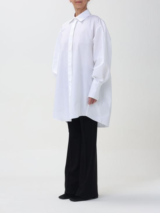 25FW 파투 미디 원피스 DR0860017 001W White - PATOU