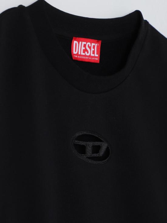 25FW [키즈] 디젤 풀오버 J01826KYAX3 K900 Black - DIESEL