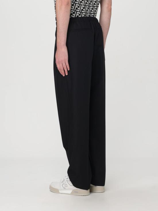 25FW 펜디 스트레이트 팬츠 FB0979AR8S F0QA1 Black - FENDI