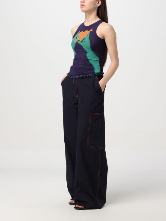  써네이 민소매 티셔츠 PRTWWTOP014 0097 Navy - SUNNEI