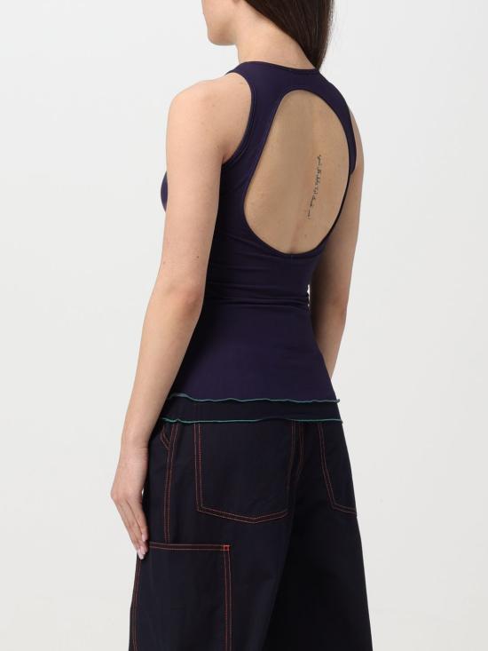  써네이 민소매 티셔츠 PRTWWTOP014 0097 Navy - SUNNEI