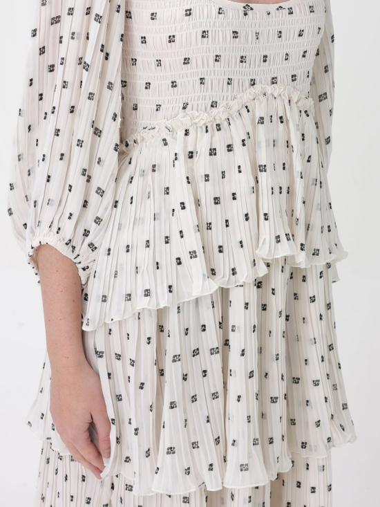  가니 롱 원피스 F8691 135 White - GANNI