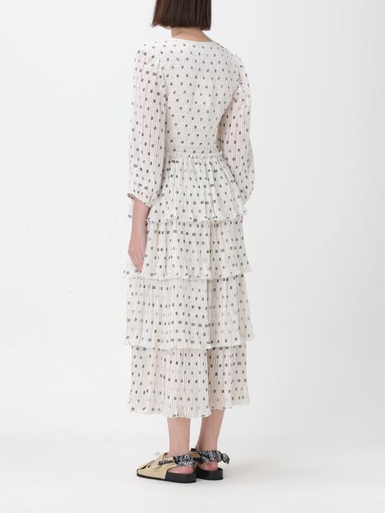  가니 롱 원피스 F8691 135 White - GANNI