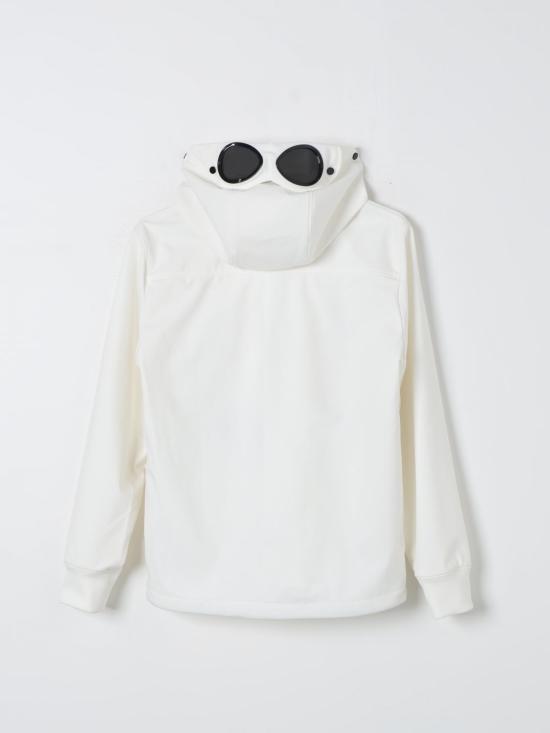 25FW [키즈] 씨피 컴퍼니 캐주얼 자켓 CUS002L4A01 10135 White - C.P. COMPANY