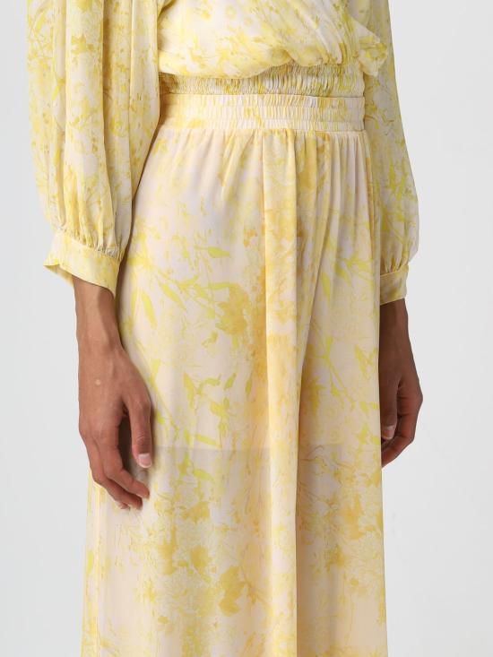  파트리지아페페 팔라초 팬츠 2P1246J118 XV80 Yellow - PATRIZIA PEPE