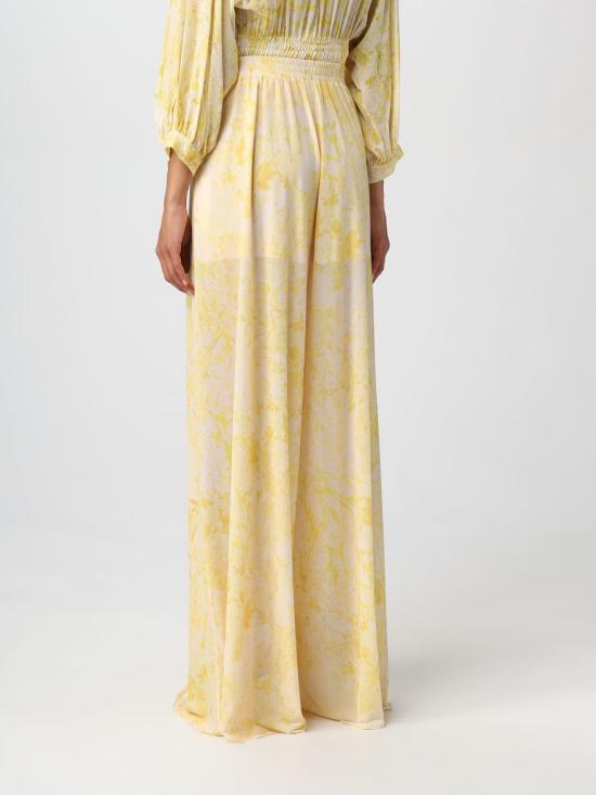  파트리지아페페 팔라초 팬츠 2P1246J118 XV80 Yellow - PATRIZIA PEPE
