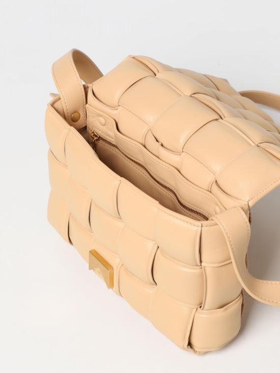  보테가베네타 패딩 레더 카세트백 591970VCQR1 2700 Beige - BOTTEGA VENETA