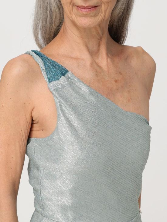  리우조 롱 원피스 CA4300J4648 N9109 Gnawed Blue - LIU JO