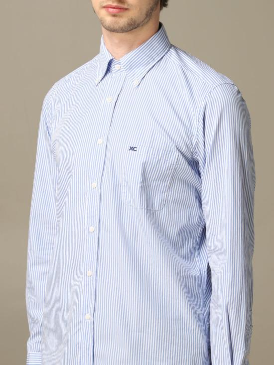  엑스씨 긴팔 셔츠 DV3L XD C083 620 Gnawed Blue - XC