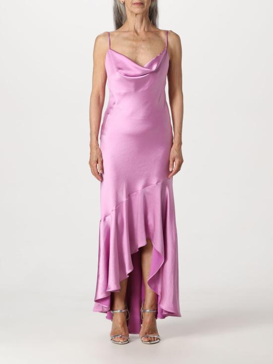  핑코 롱 원피스 100033Z345 Y25 Pink