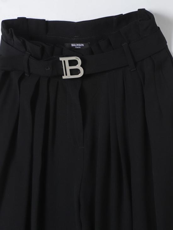 25FW [키즈] 발망 트레이닝/조거 팬츠 BU6B30K0175 930AG Black - BALMAIN