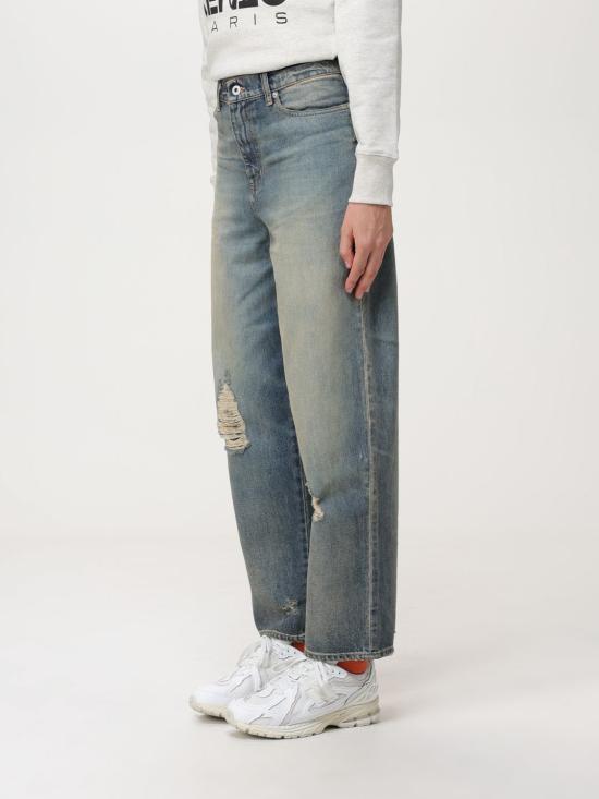 25FW 겐조 데님 팬츠 FD62DP2156B7 DY Denim - KENZO