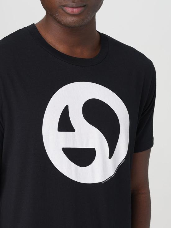  아크네 스튜디오 반팔 티셔츠 CL0265 900 Black - ACNE STUDIOS