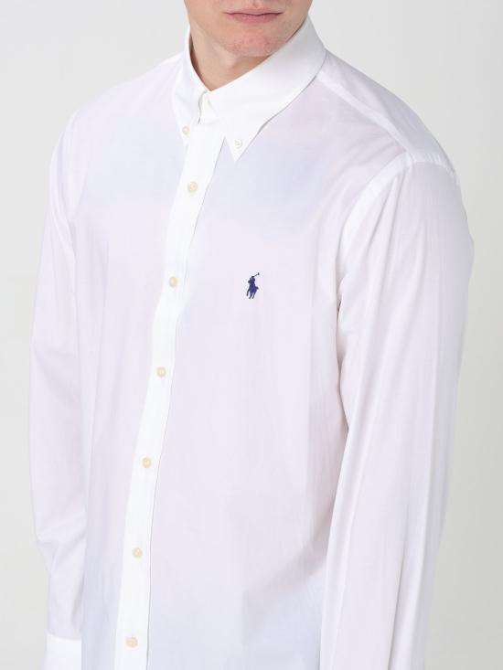 25FW 랄프 로렌 긴팔 셔츠 710928255002 White - RALPH LAUREN