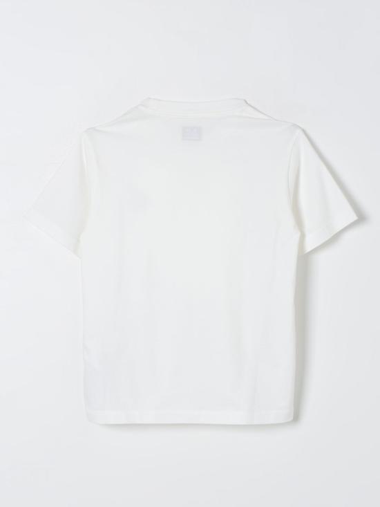 25FW [키즈] 씨피 컴퍼니 티셔츠 CNM008LAA17 10135 White - C.P. COMPANY