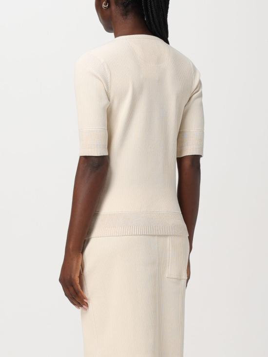  보테가베네타 반팔 티셔츠 779195V3Z60 9028 Yellow Cream - BOTTEGA VENETA