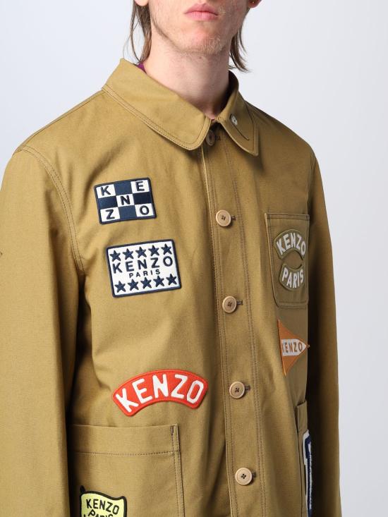  겐조 자켓 FD55VE2239RT 87 Brown - KENZO