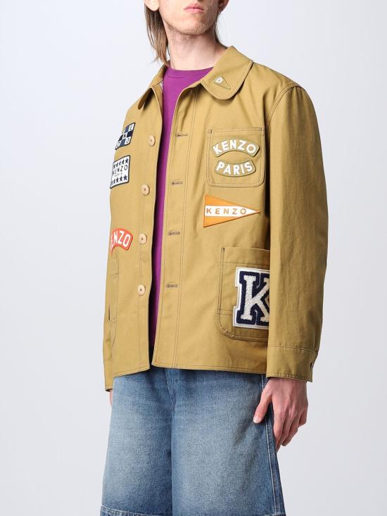  겐조 자켓 FD55VE2239RT 87 Brown - KENZO