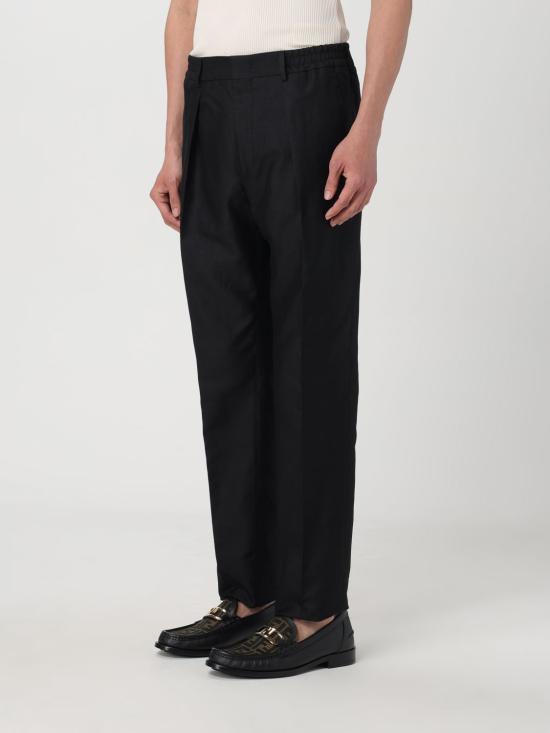  펜디 스트레이트 팬츠 FB0767AR9D F0QA1 Black - FENDI