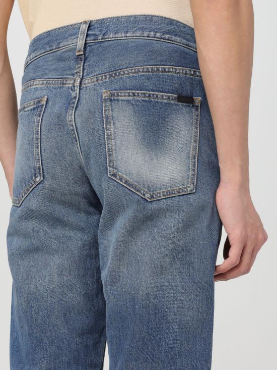  생로랑 데님 팬츠 757190Y09XB 5069 Denim - SAINT LAURENT