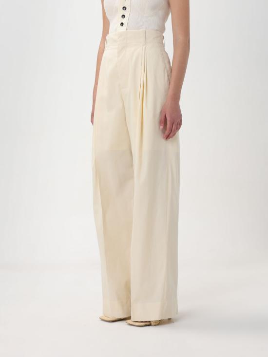  보테가베네타 팔라초 팬츠 771675V3YS0 7098 Yellow Cream - BOTTEGA VENETA