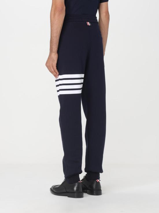 26SS 톰브라운 클래식 루프백 4바 스웨트팬츠 MJQ008H00535 461 Blue - THOM BROWNE