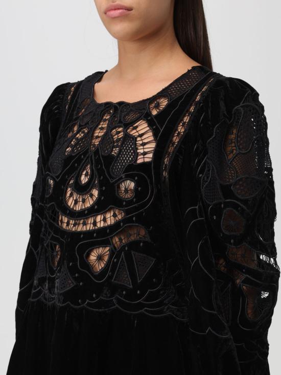  씨뉴욕 숏 원피스 AW23 090 BLACK Black - SEA NY