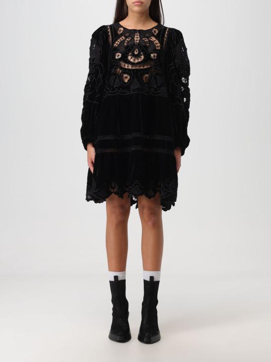  씨뉴욕 숏 원피스 AW23 090 BLACK Black