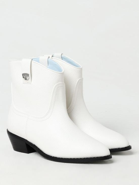  [키즈] 키아라 페라그니 미들 부츠 CFB330 009 White - CHIARA FERRAGNI