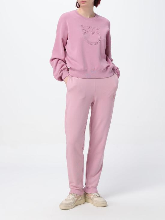 25FW 핑코 트레이닝/조거 팬츠 100371A1N7 N98 Pink - PINKO