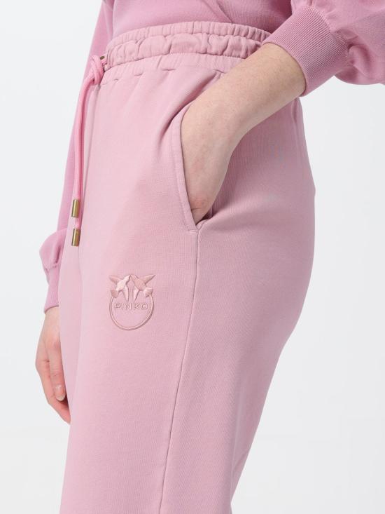 25FW 핑코 트레이닝/조거 팬츠 100371A1N7 N98 Pink - PINKO